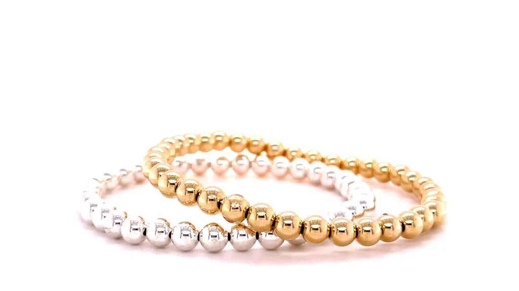 Gold & Silver Beaded Bracelets: The Perfect Accessory for Any Outfit