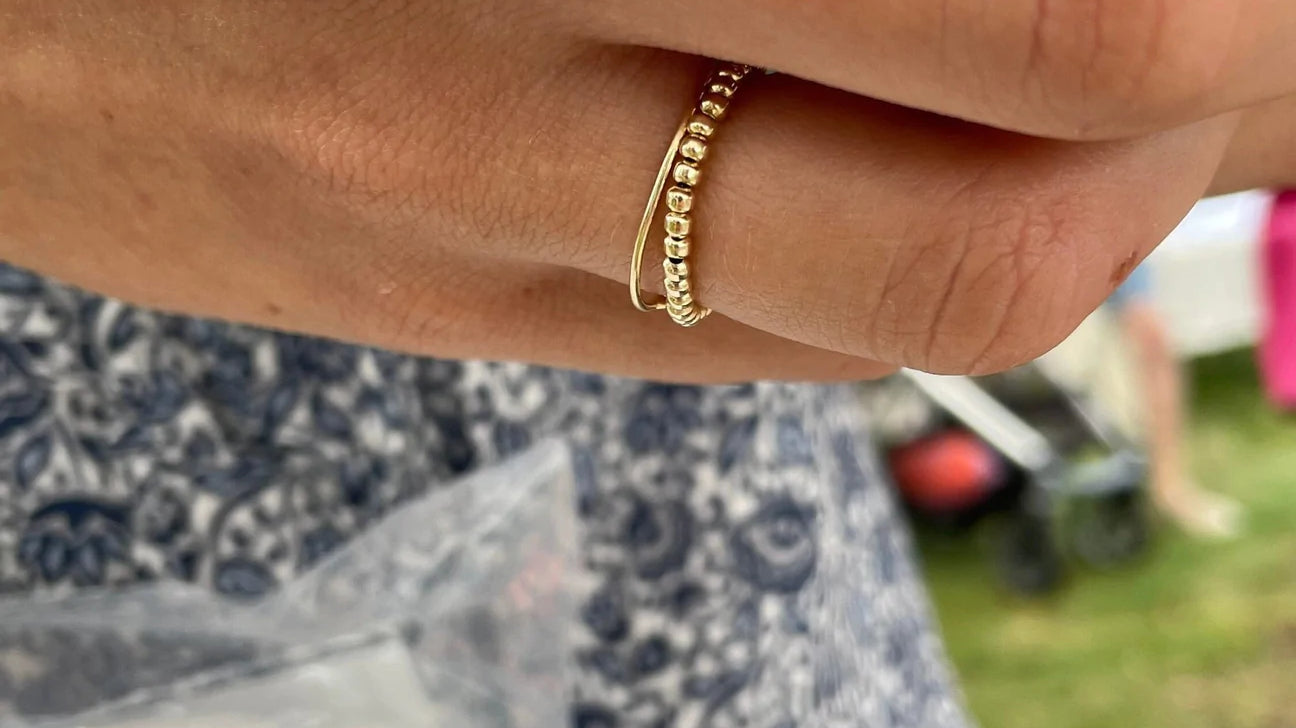 Stretchy Beaded Rings!