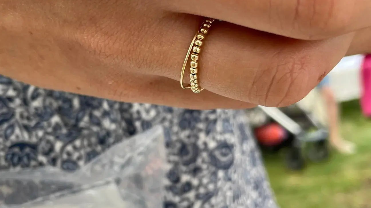 Stretchy Beaded Rings!
