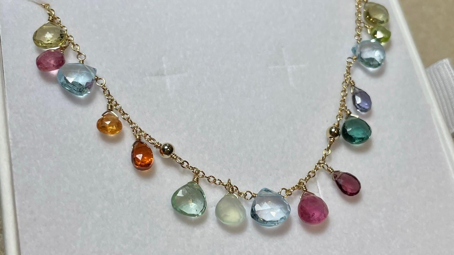 A Symphony of Gemstones: Meet the Confetti Gemstone Necklace