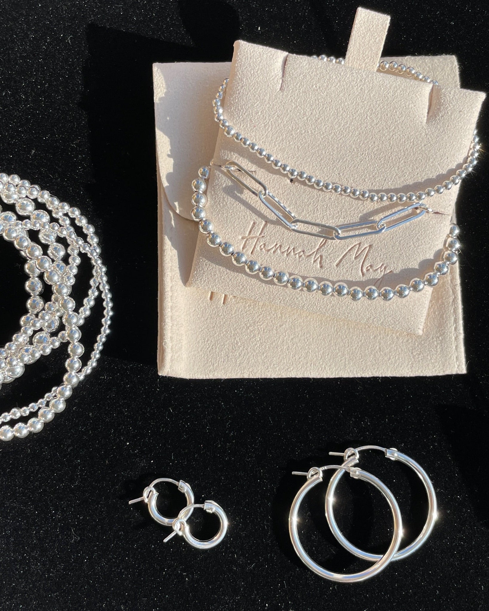 Gold Paperclip Chain Bracelet by Hannah May Jewelry
