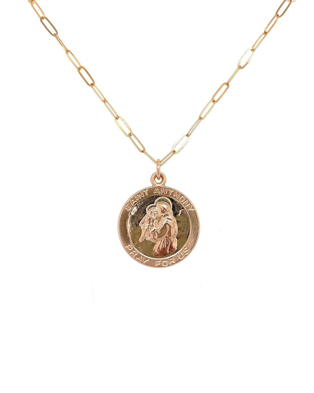 Large Gold Charm Necklace by Hannah May Jewelry