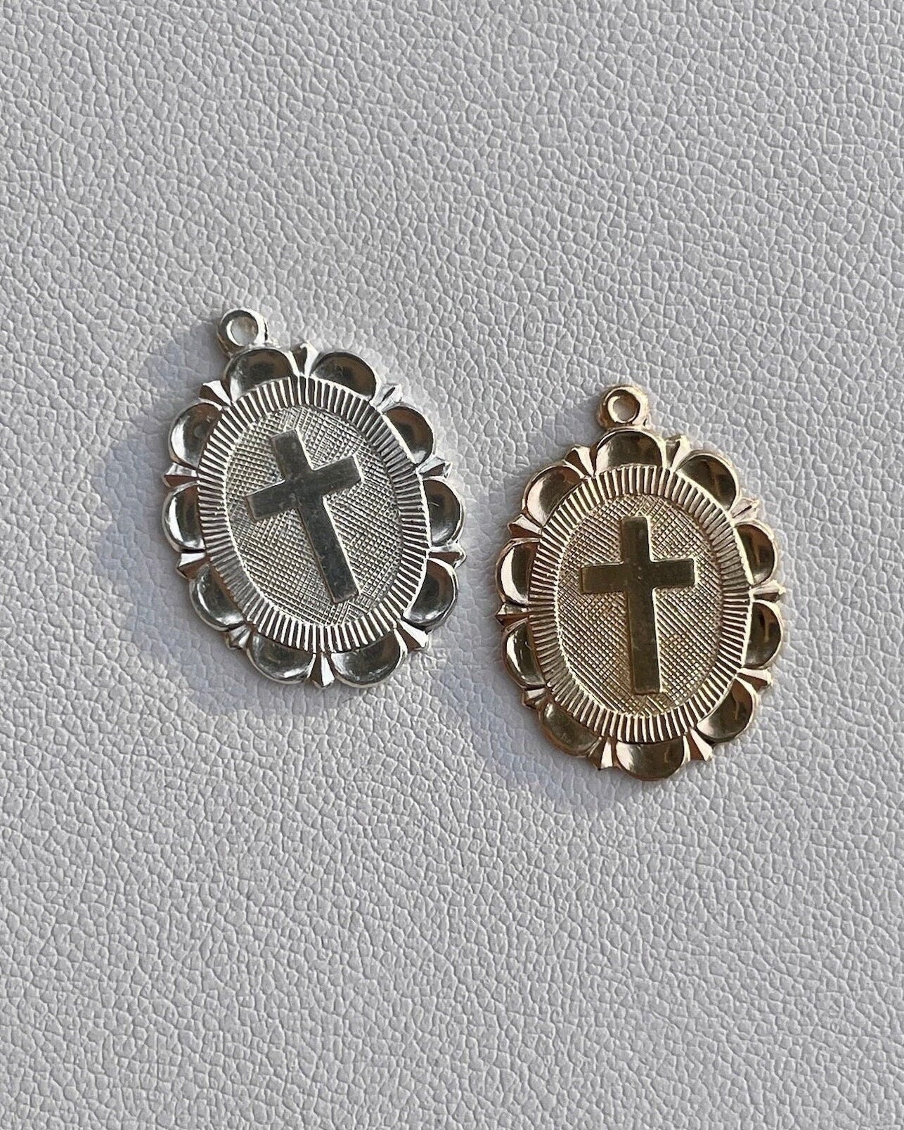 Charm Necklace with Cross Hannah May Jewelry