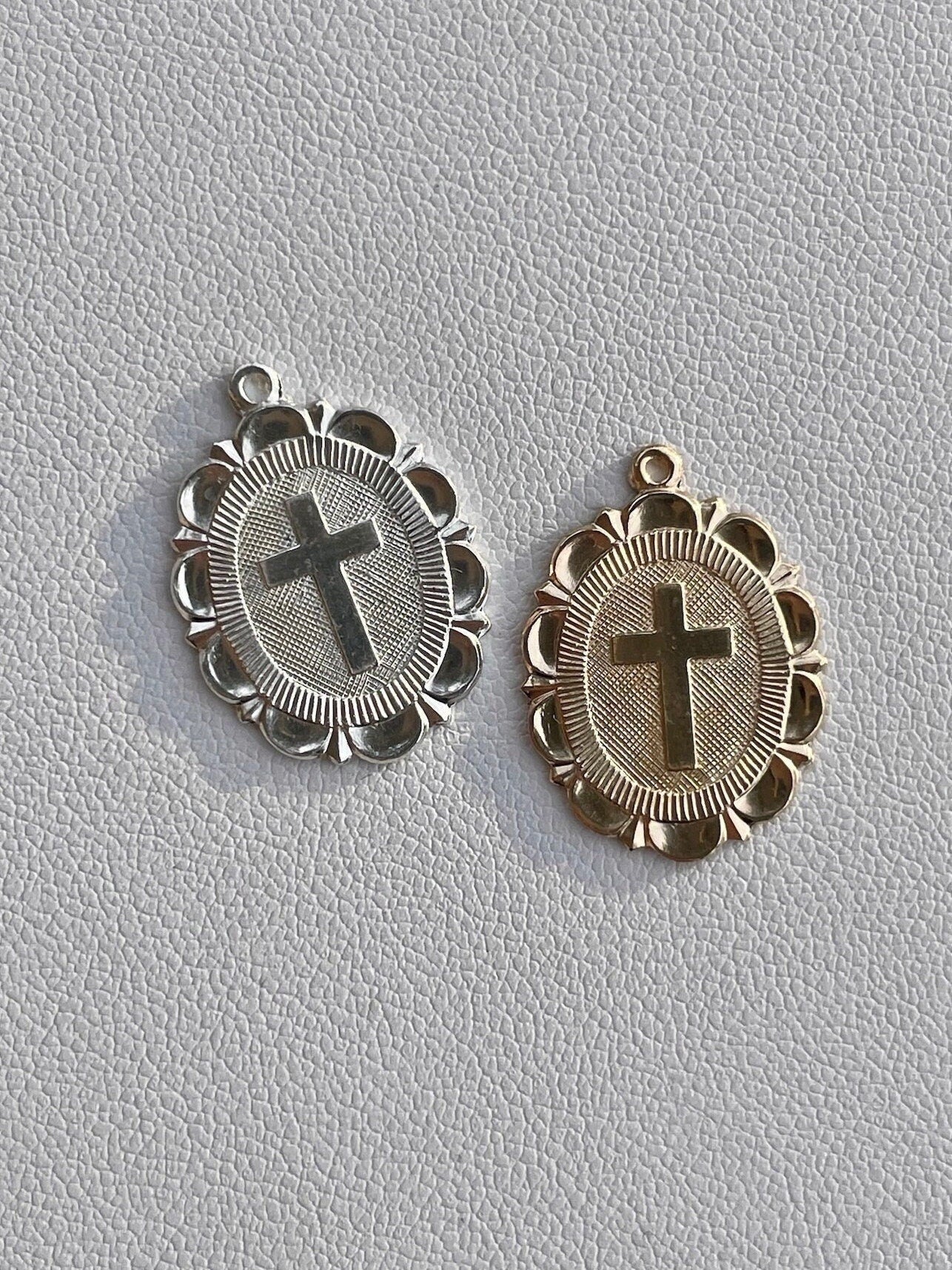 Charm Necklace with Cross Hannah May Jewelry