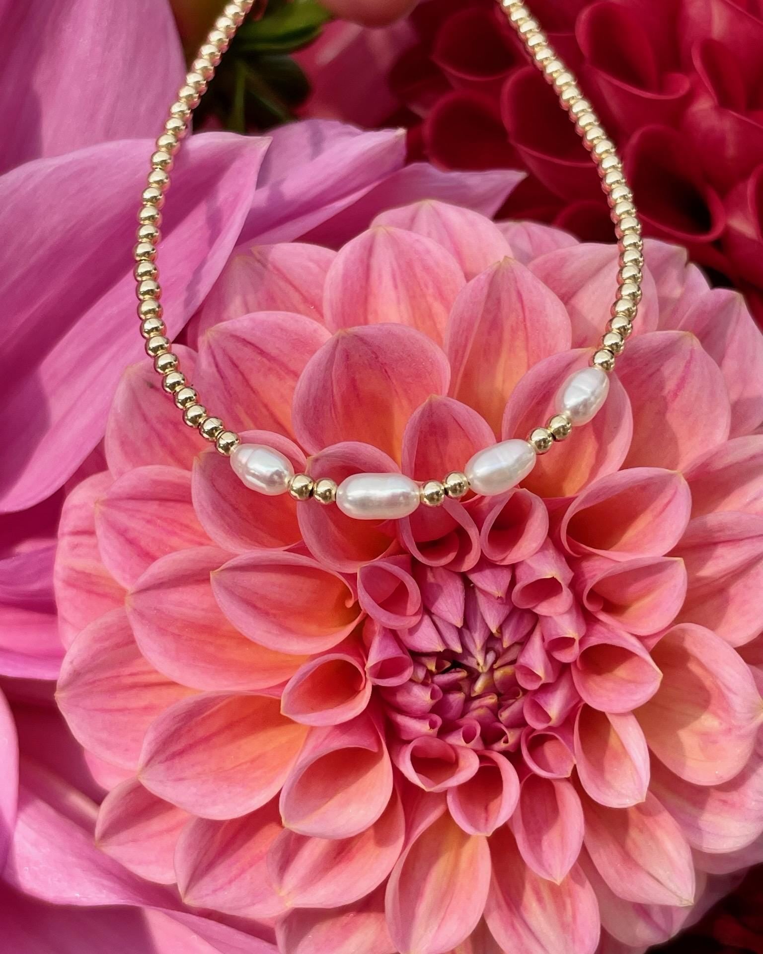 Beaded Rice Pearl Bracelet Hannah May Jewelry