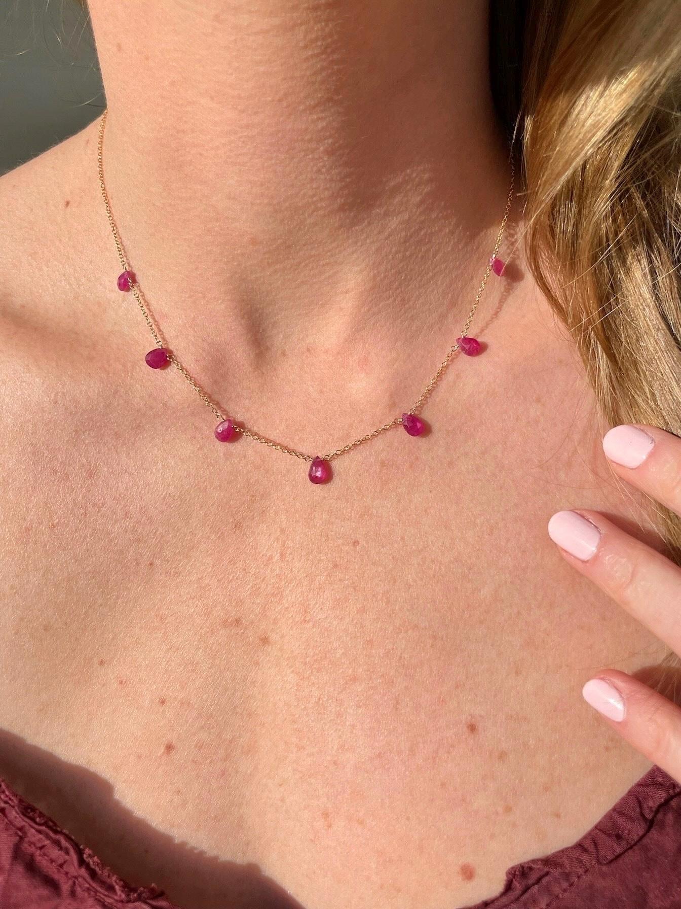 Cleopatra Gemstone Necklace Hannah May Jewelry