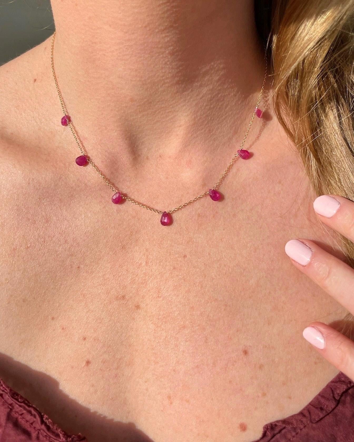 Cleopatra Gemstone Necklace by Hannah May Jewelry
