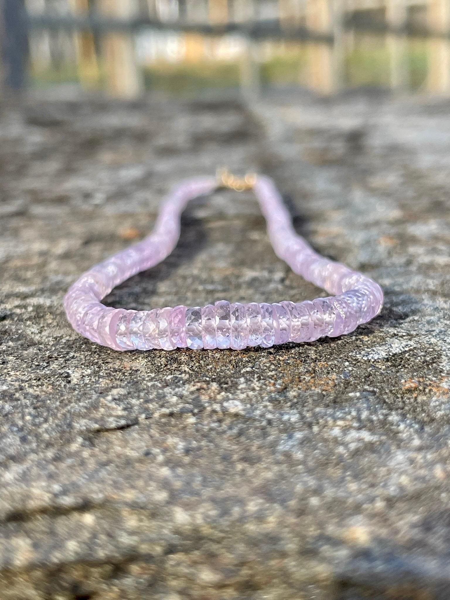 Lavender Sapphire Necklace Hannah May Jewelry