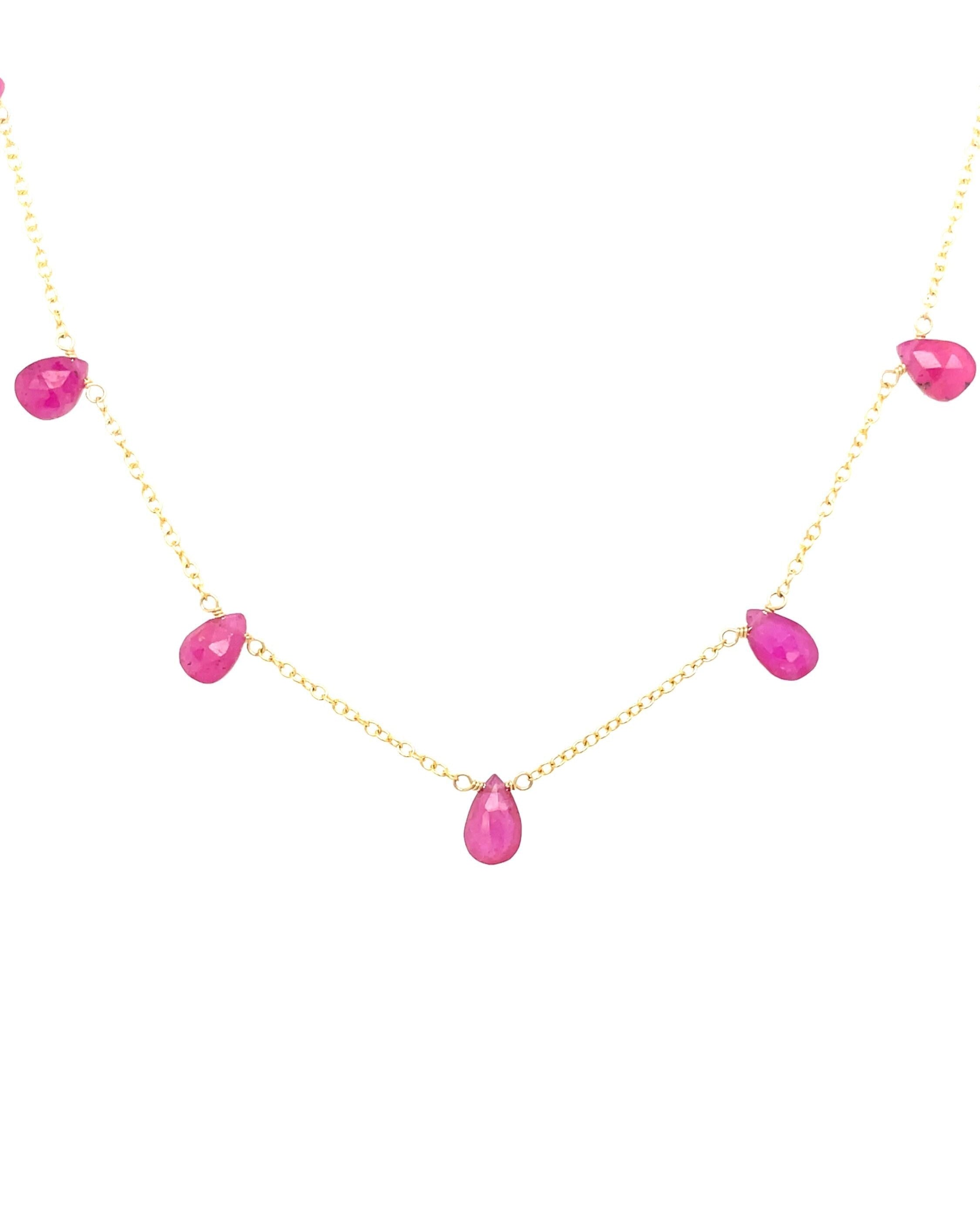 Cleopatra Gemstone Necklace by Hannah May Jewelry