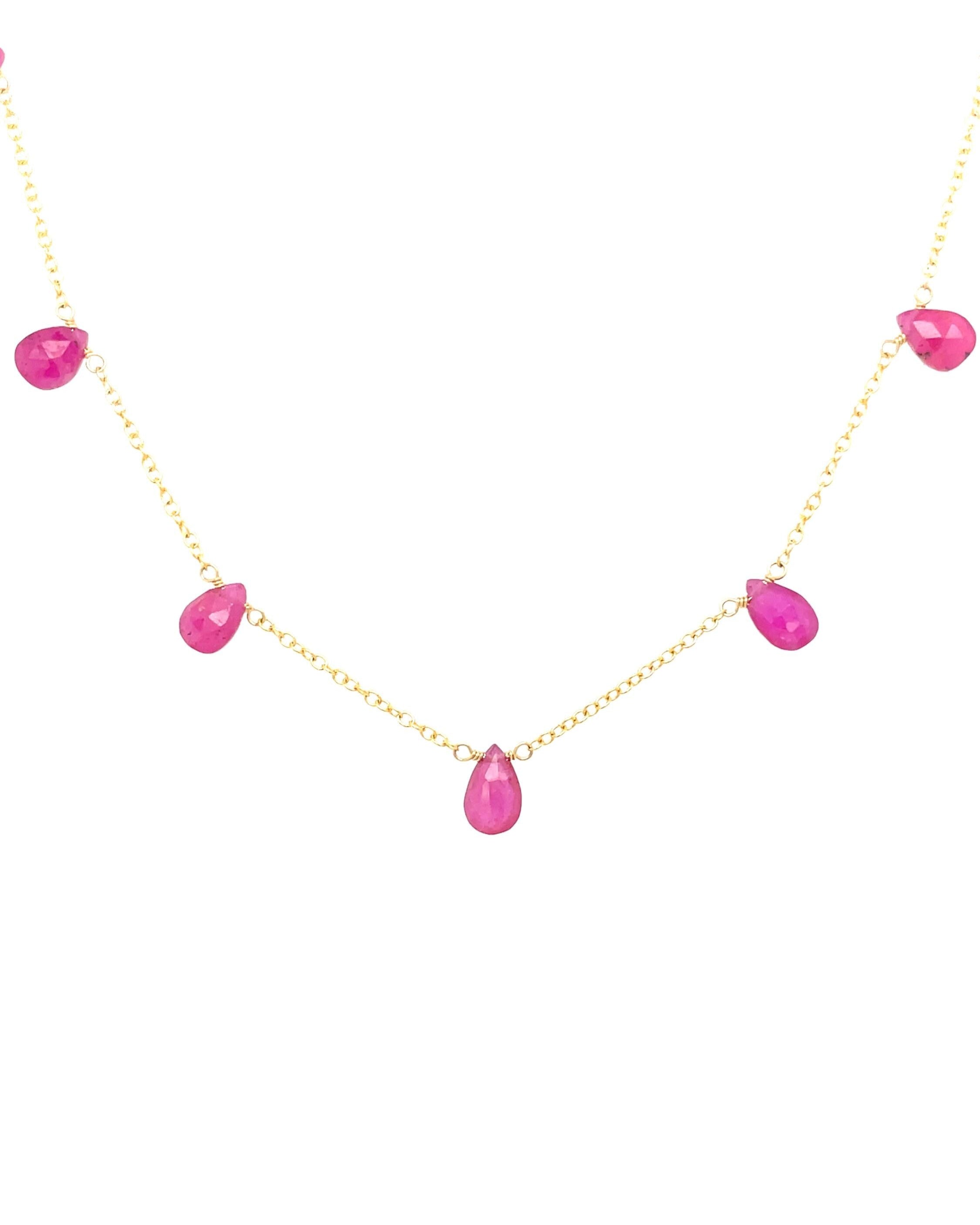 Cleopatra Gemstone Necklace Hannah May Jewelry