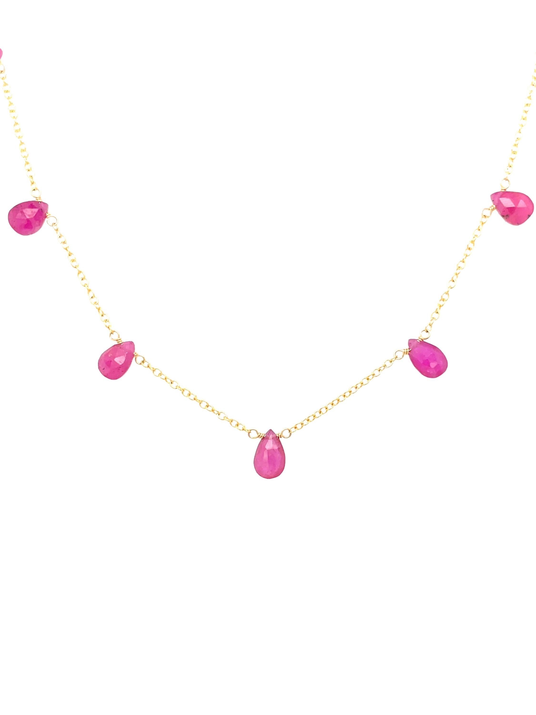 Cleopatra Gemstone Necklace Hannah May Jewelry