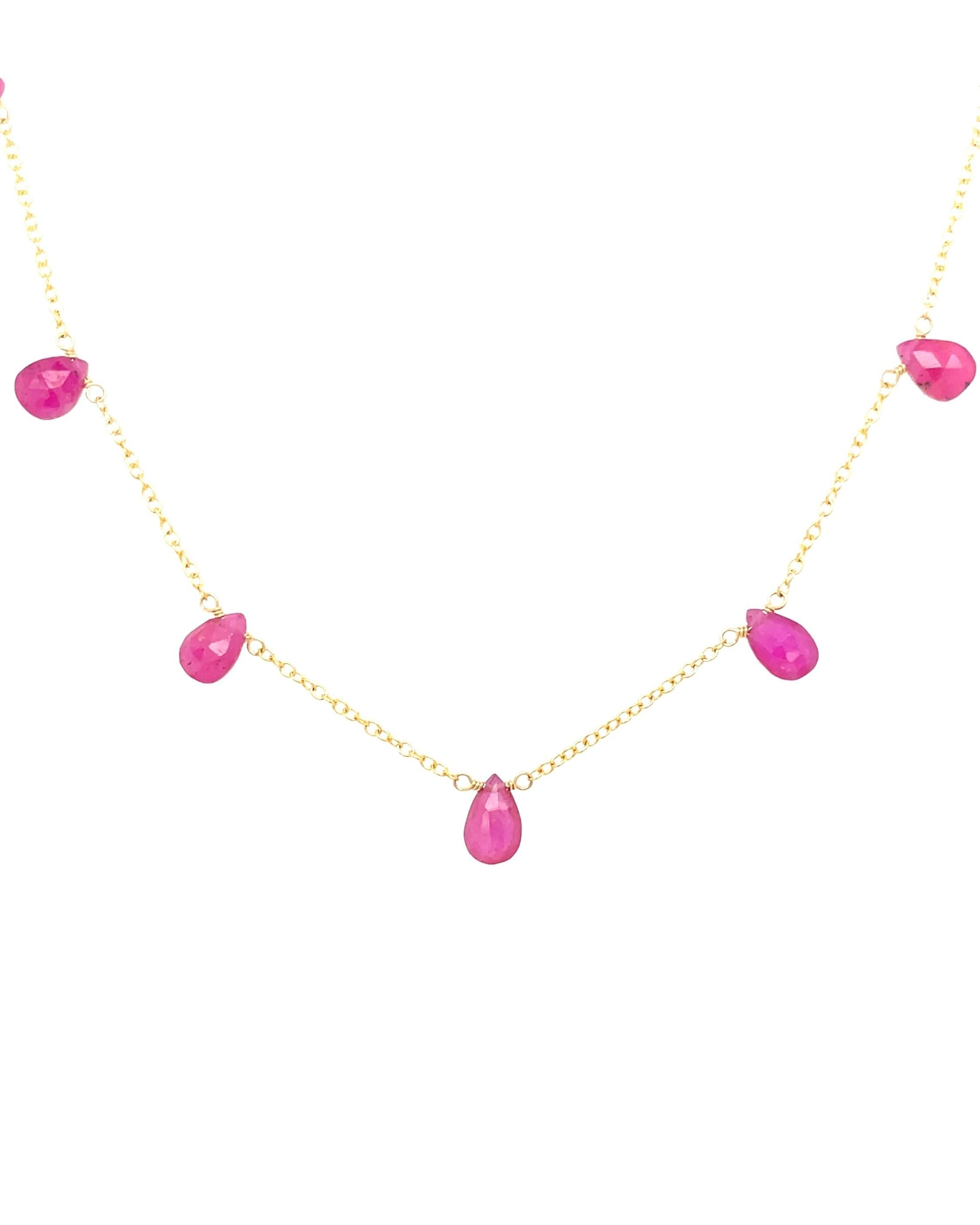 Cleopatra Gemstone Necklace by Hannah May Jewelry