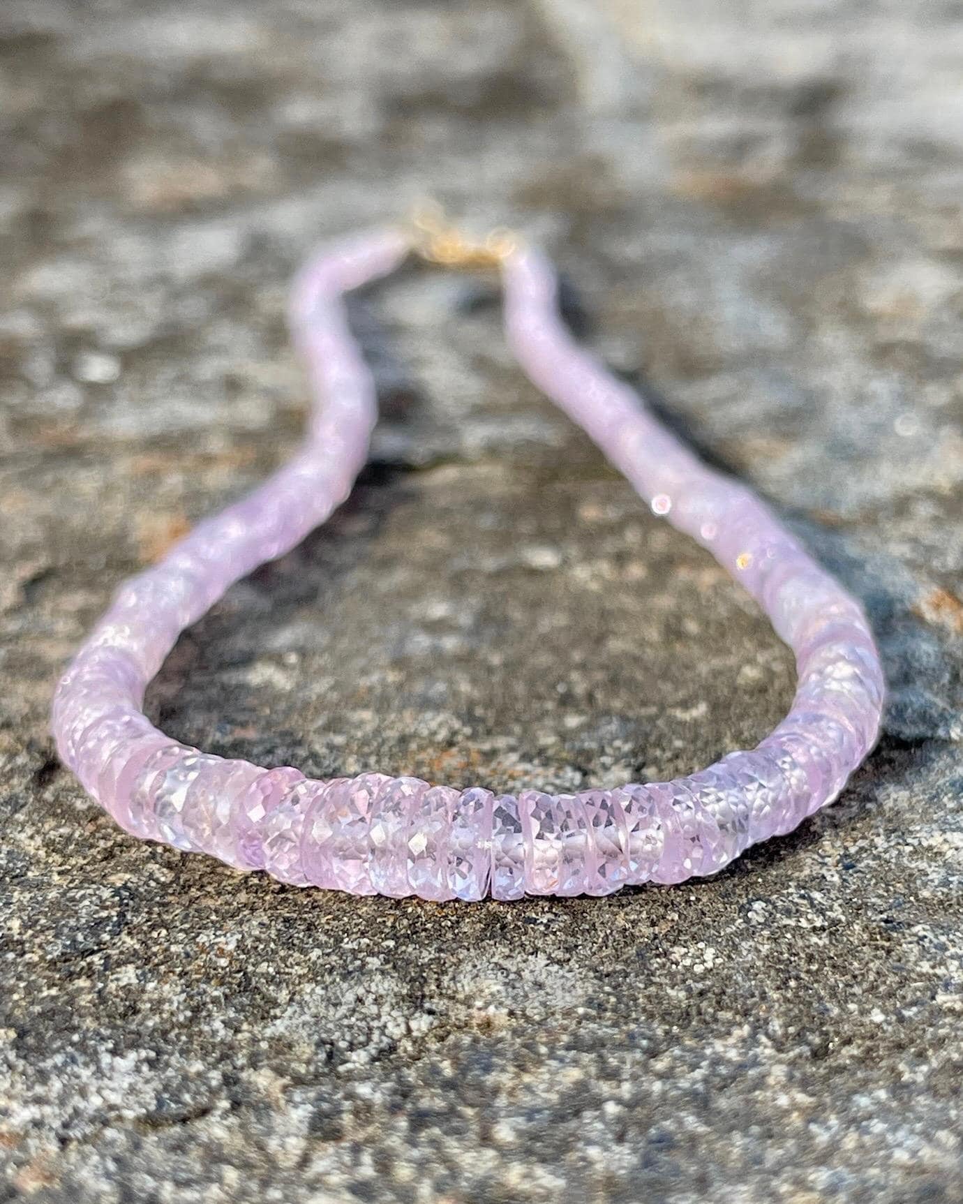 Lavender Sapphire Necklace Hannah May Jewelry