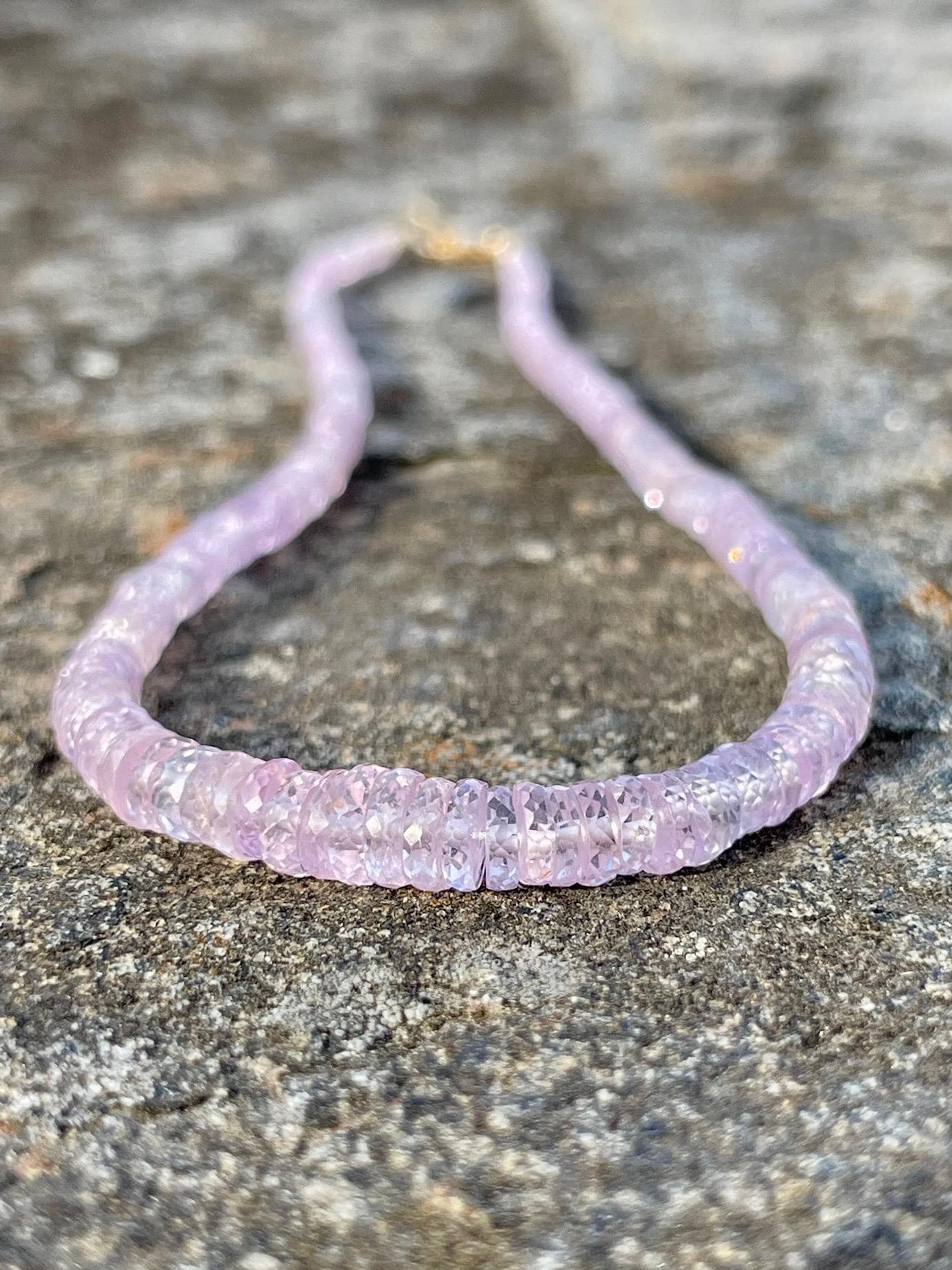 Lavender Sapphire Necklace Hannah May Jewelry