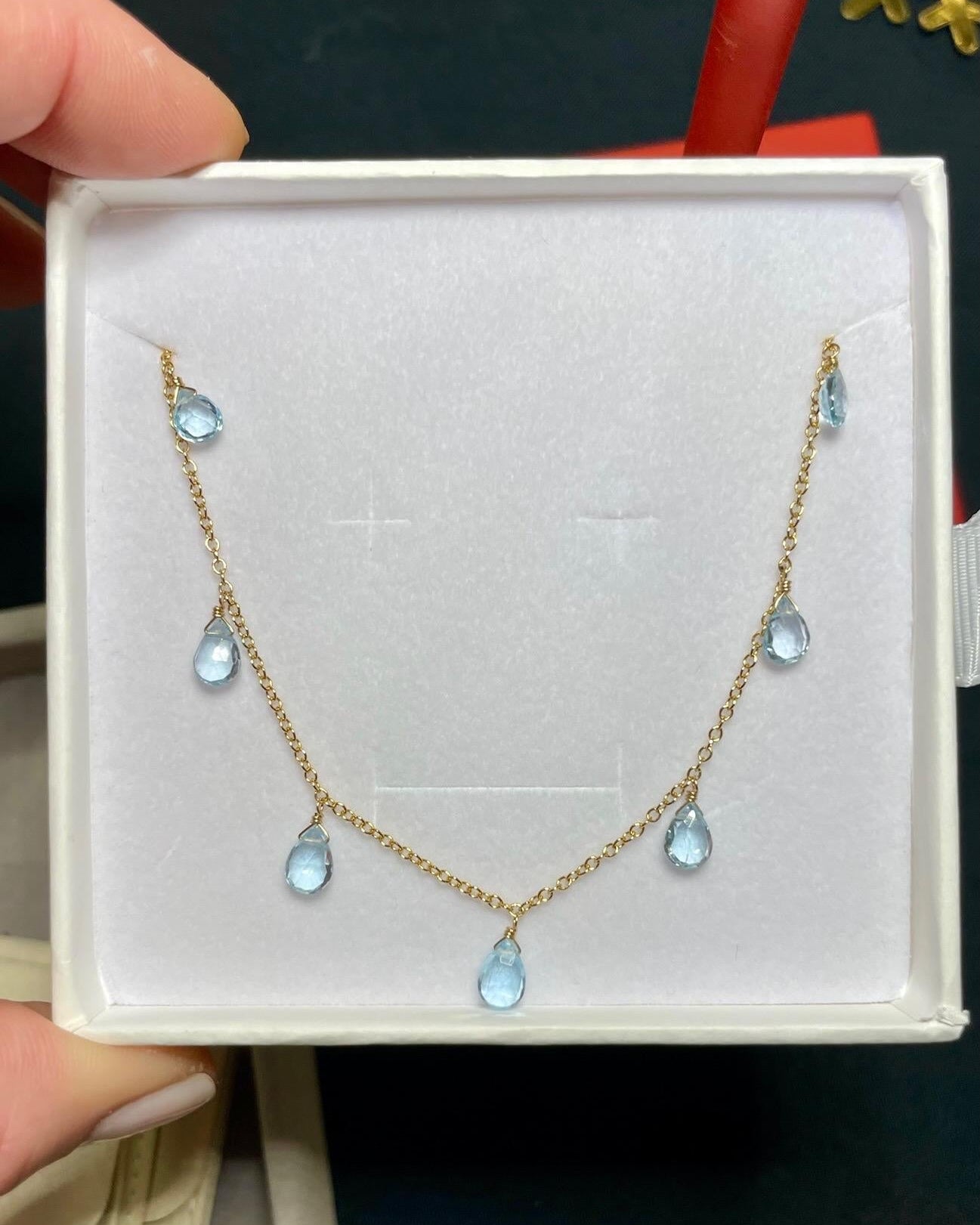 Cleopatra Gemstone Necklace by Hannah May Jewelry
