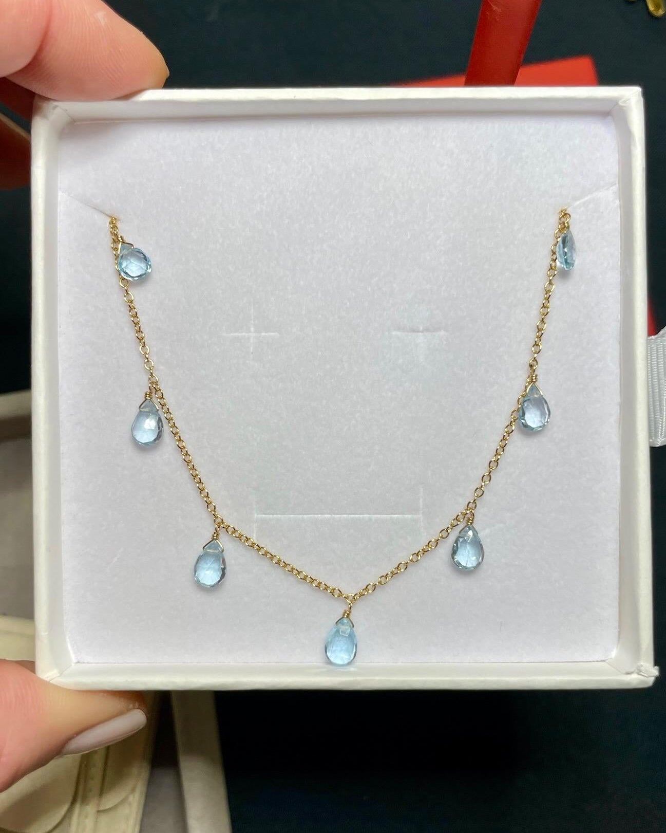 Cleopatra Gemstone Necklace Hannah May Jewelry