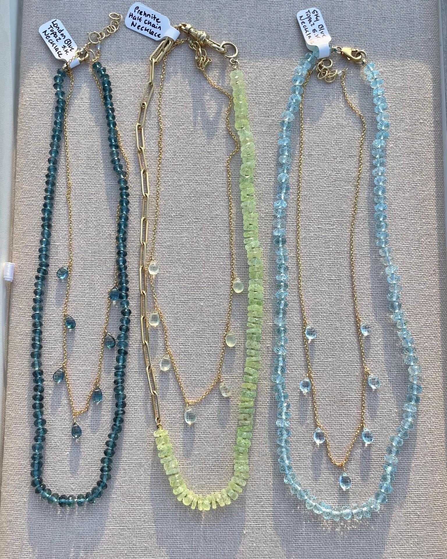 Cleopatra Gemstone Necklace Hannah May Jewelry