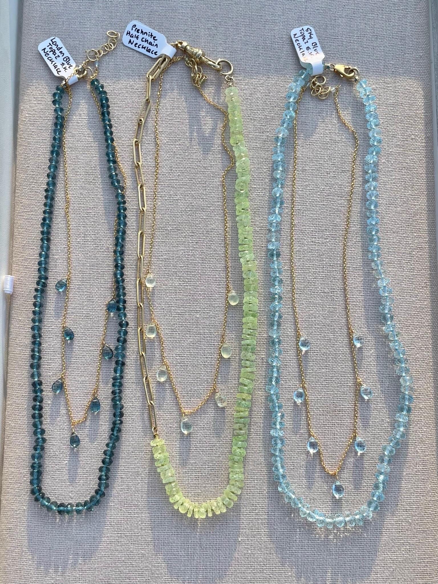 Cleopatra Gemstone Necklace Hannah May Jewelry