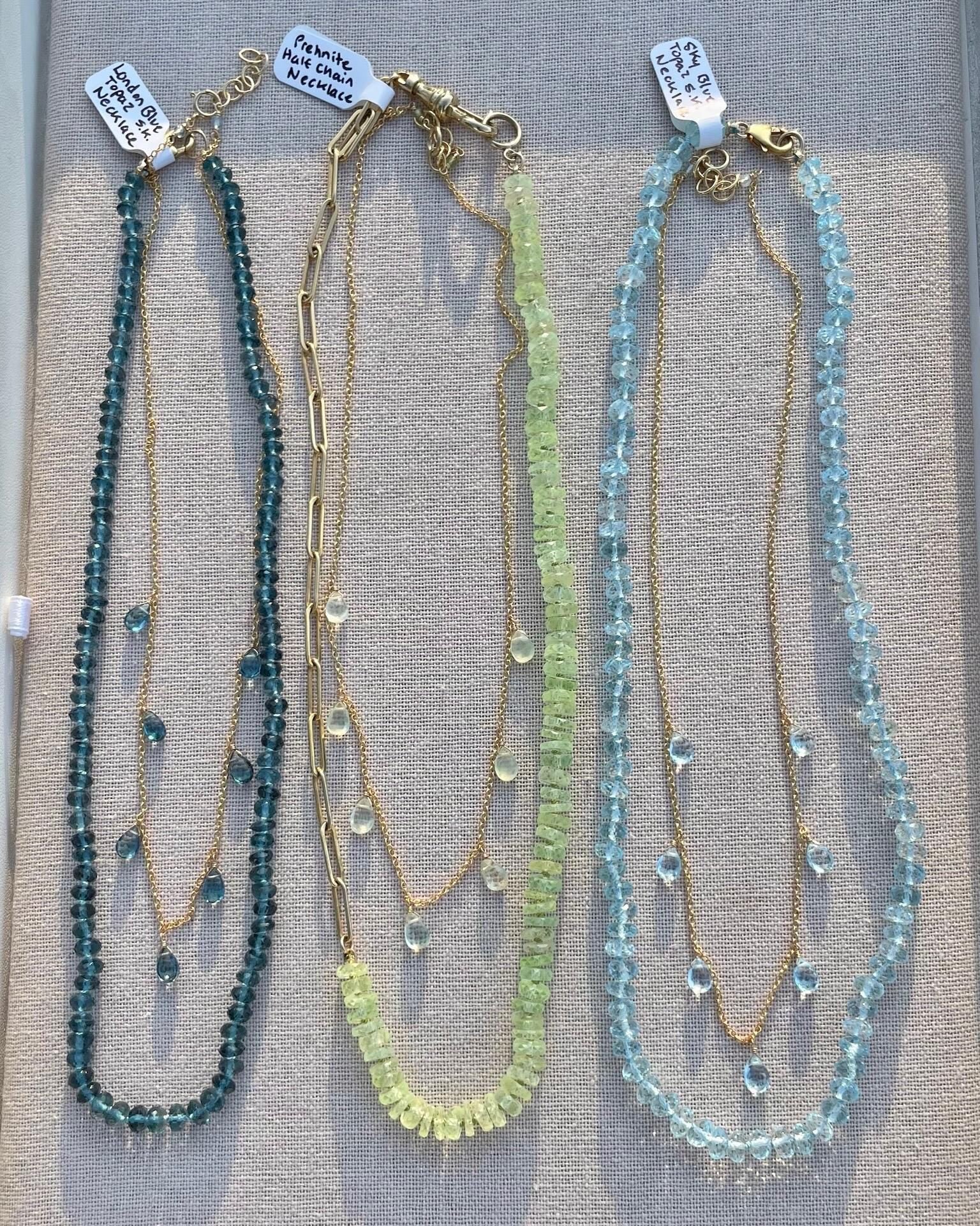 Cleopatra Gemstone Necklace by Hannah May Jewelry