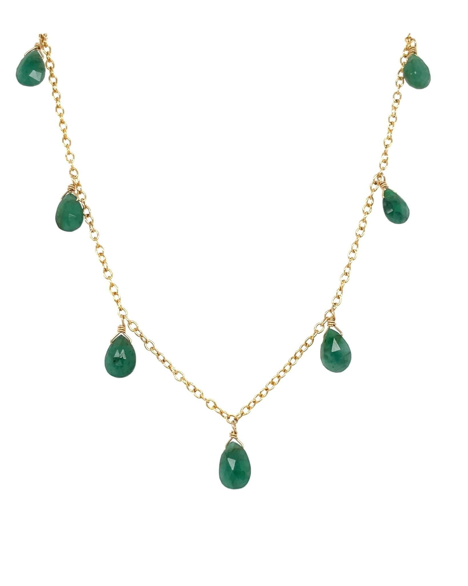 Cleopatra Gemstone Necklace Hannah May Jewelry