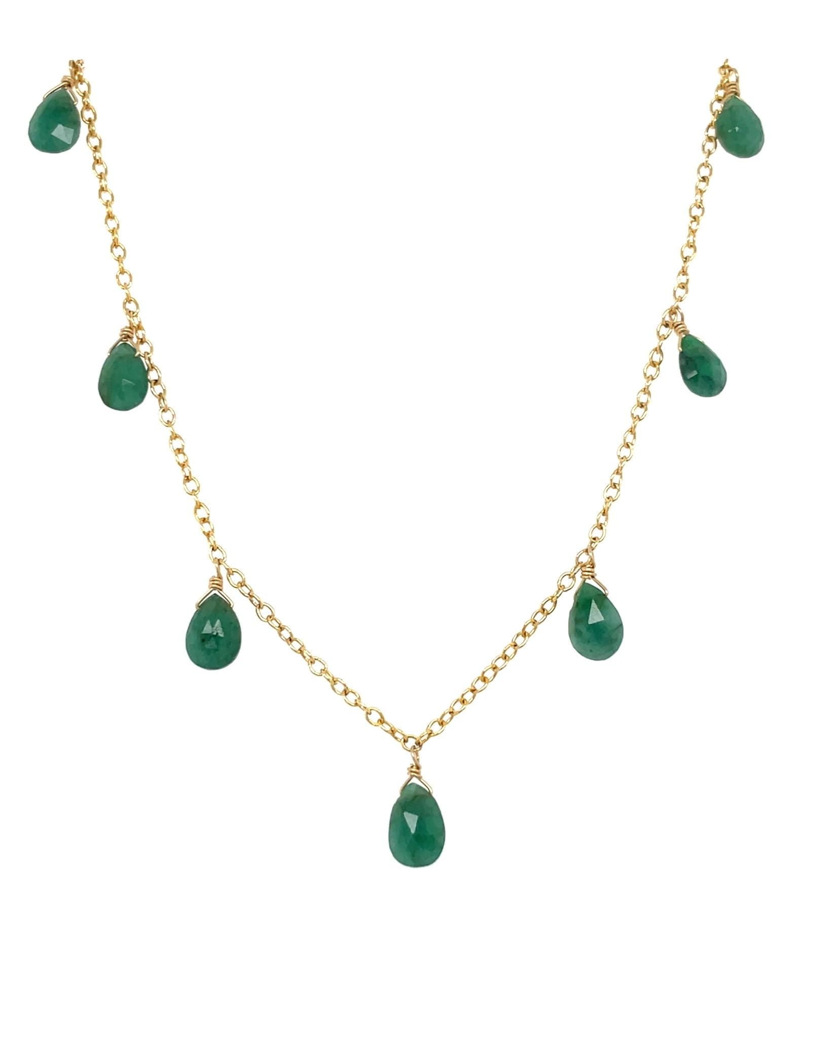 Cleopatra Gemstone Necklace Hannah May Jewelry