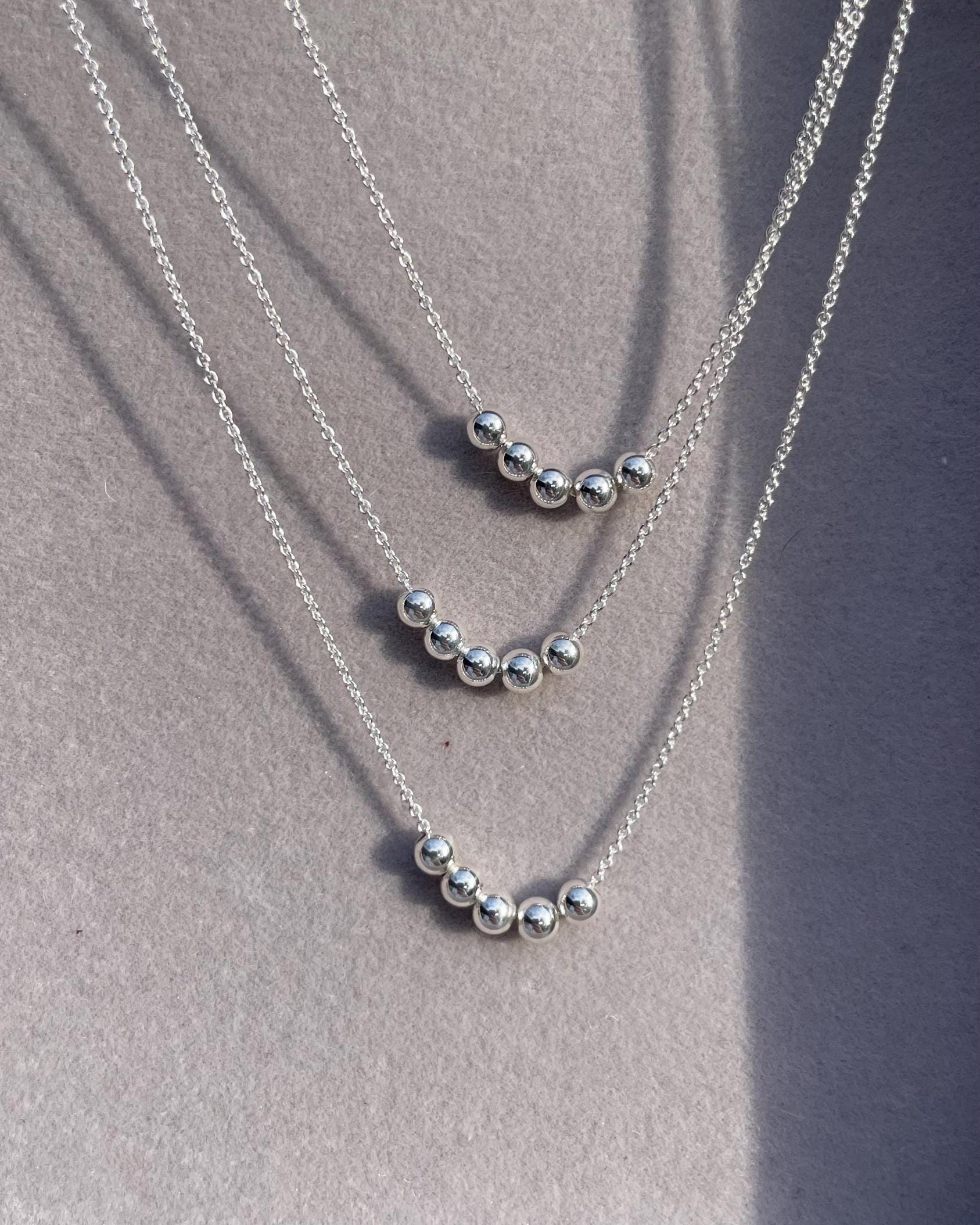 Gold Chain Necklace, Fidget Necklace, Layering Necklace Hannah May Jewelry