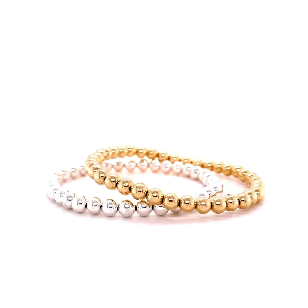 Gold & Silver Beaded Bracelets: The Perfect Accessory for Any Outfit