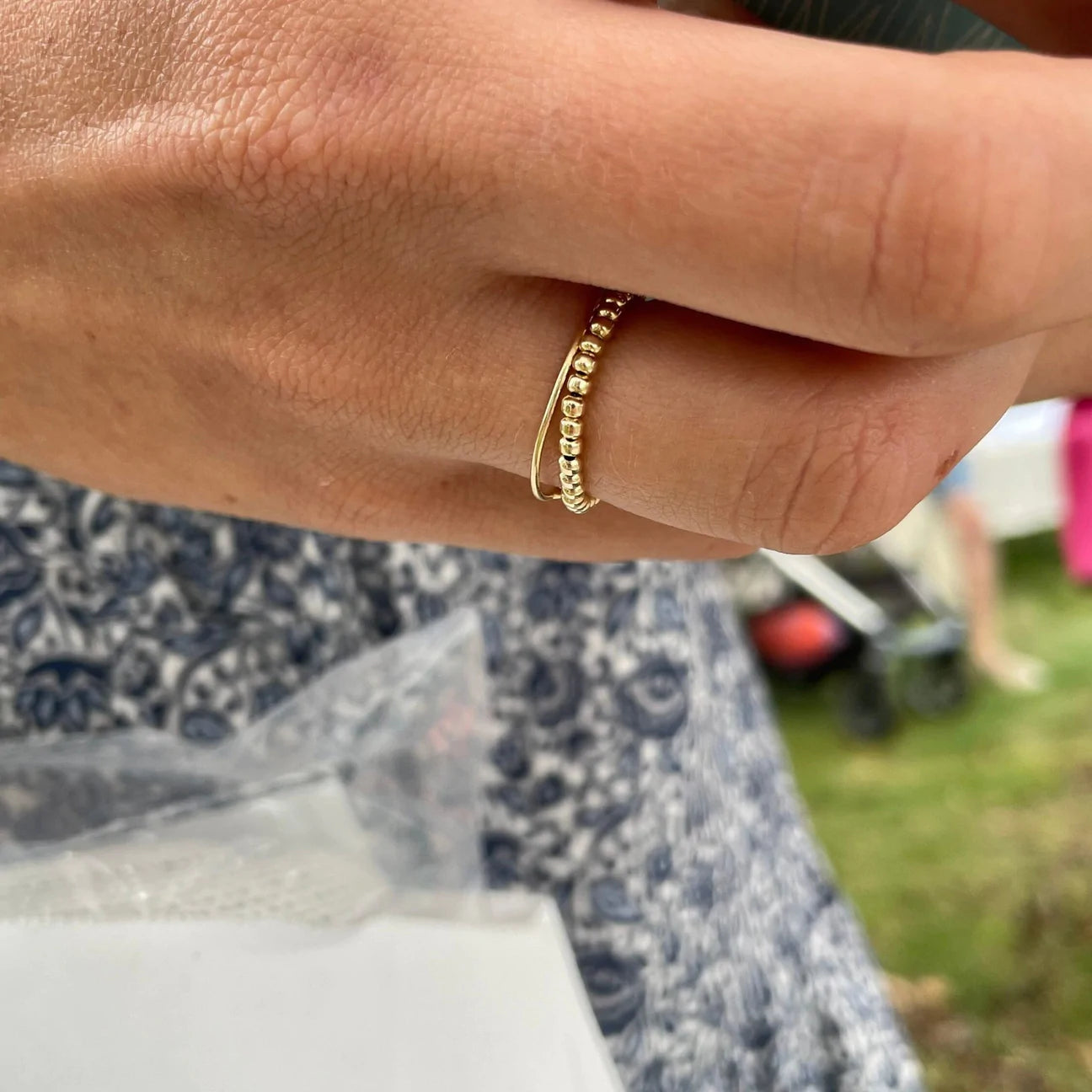 Stretchy Beaded Rings!