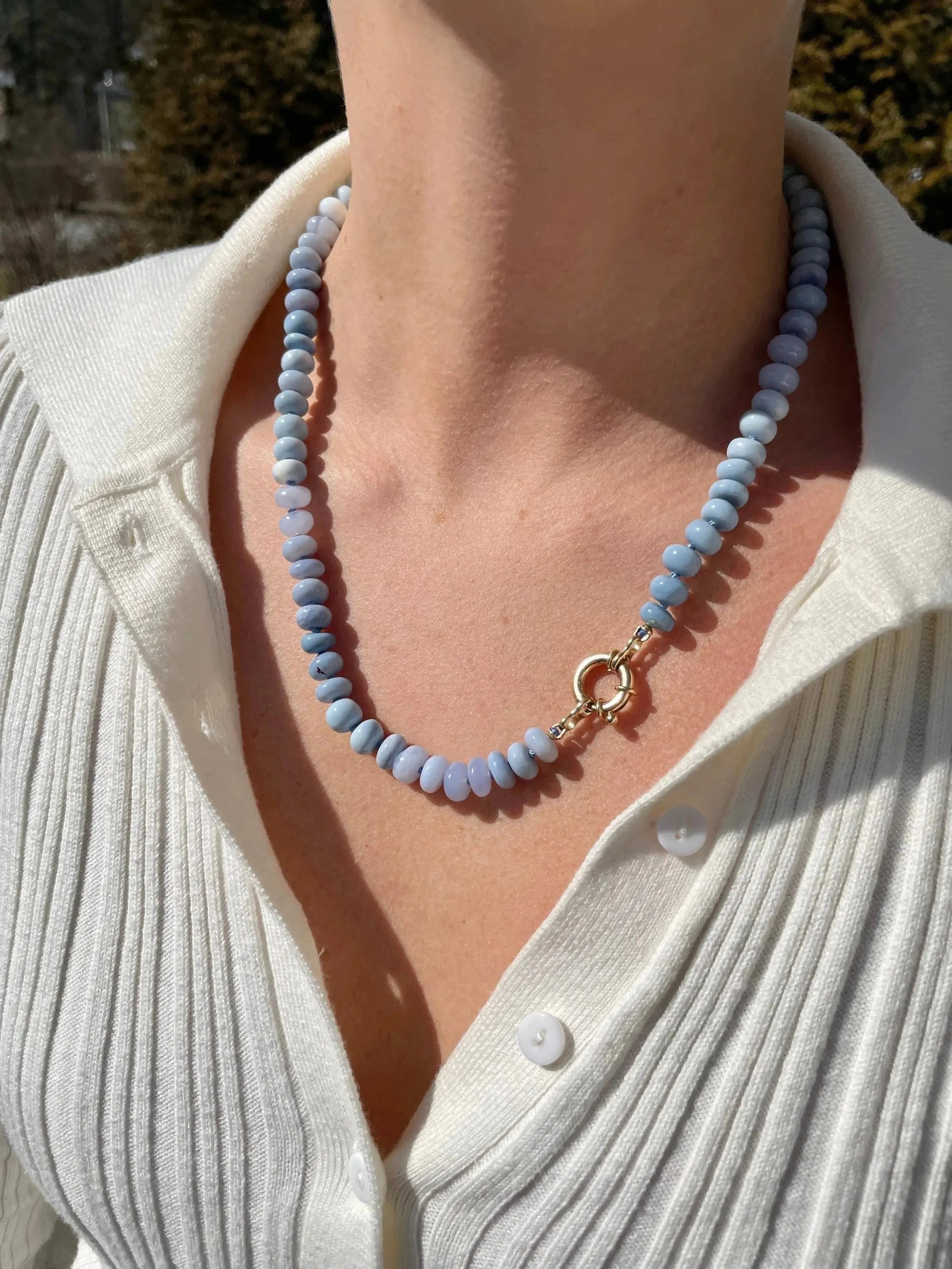 Silk Knotted Necklaces