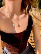 Mother Mary Coin Necklace, Protection Necklace Hannah May Jewelry