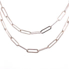 Gold Paperclip Chain Necklace by Hannah May Jewelry