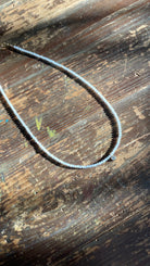 Beaded Gemstone Necklace with CZ Charm Hannah May Jewelry