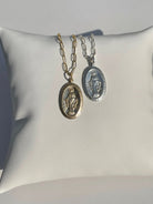 Mother Mary Coin Necklace, Protection Necklace Hannah May Jewelry