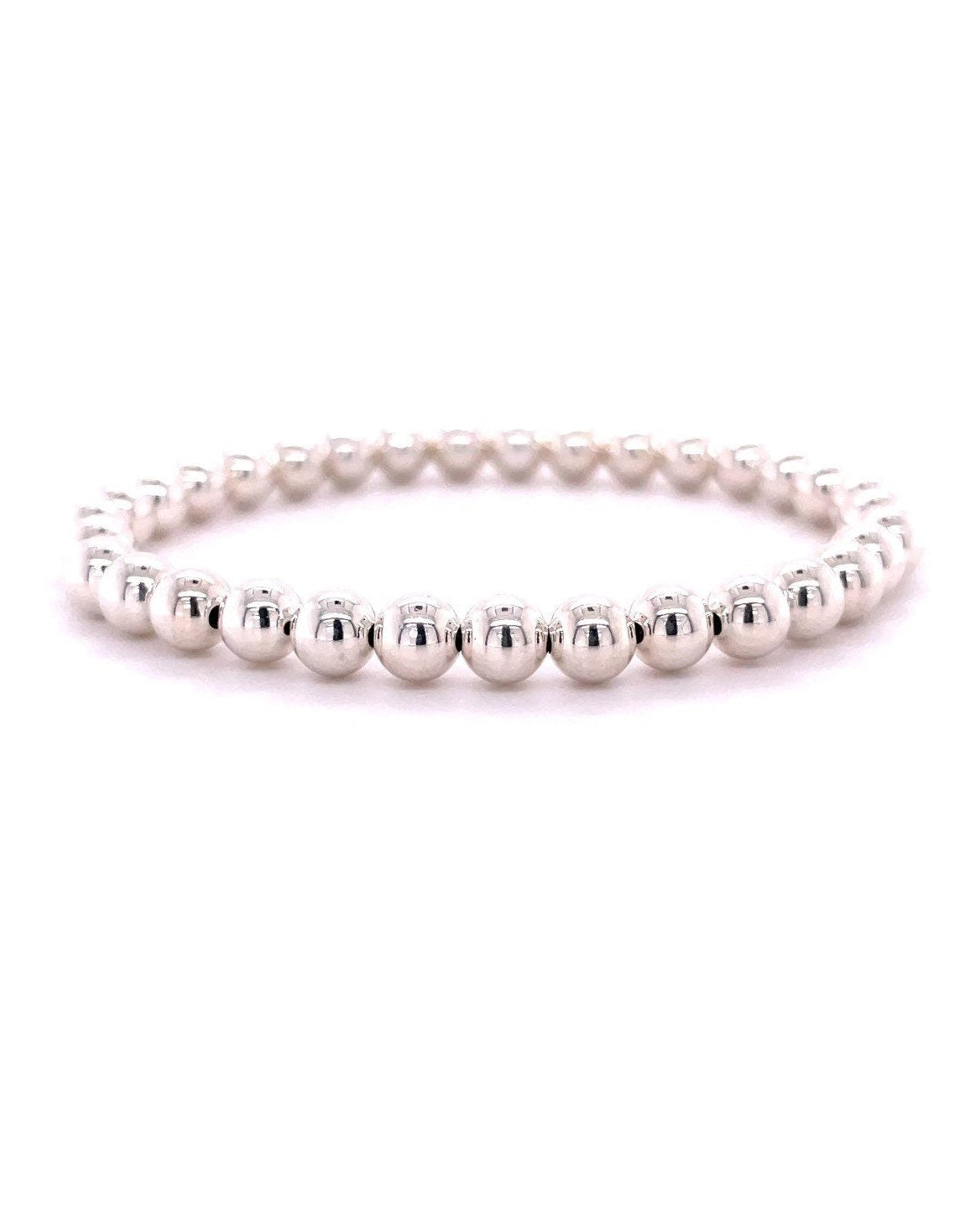 4mm Gold Beaded Bracelet by Hannah May Jewelry