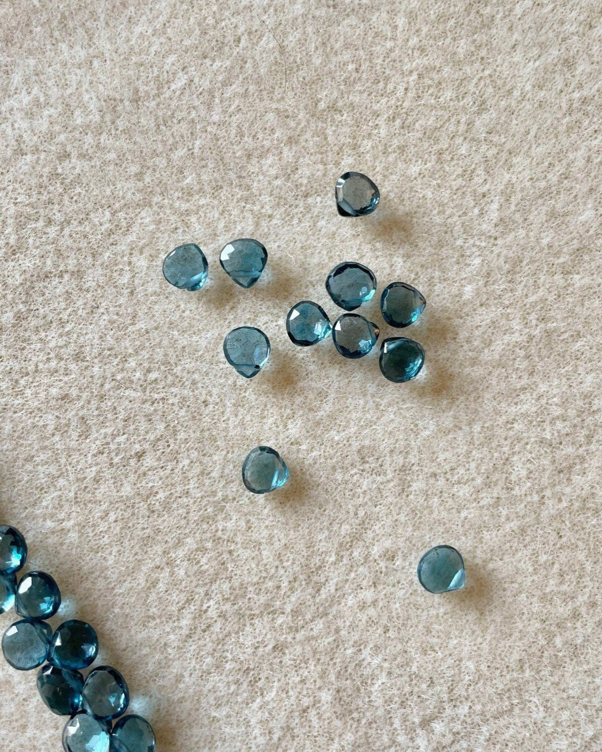London Blue Topaz Necklace, December Birthstone Hannah May Jewelry