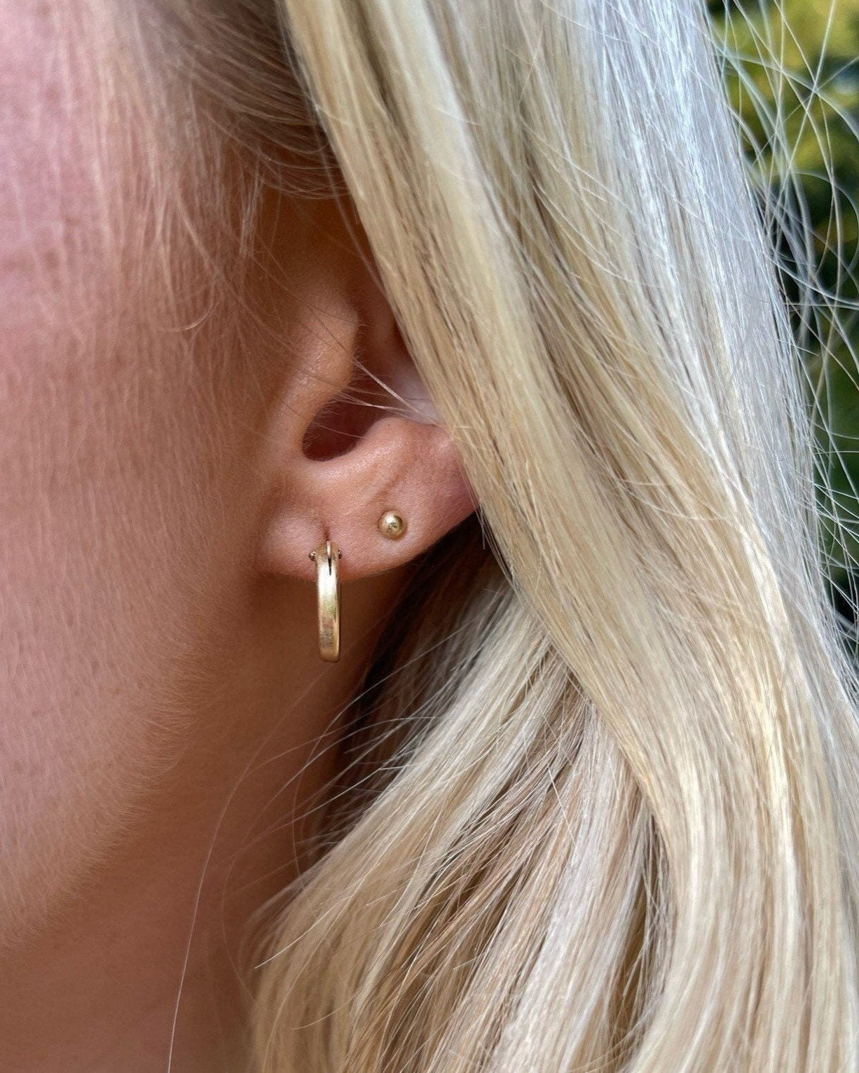 Classic Gold Filled Hoop Earrings by Hannah May Jewelry