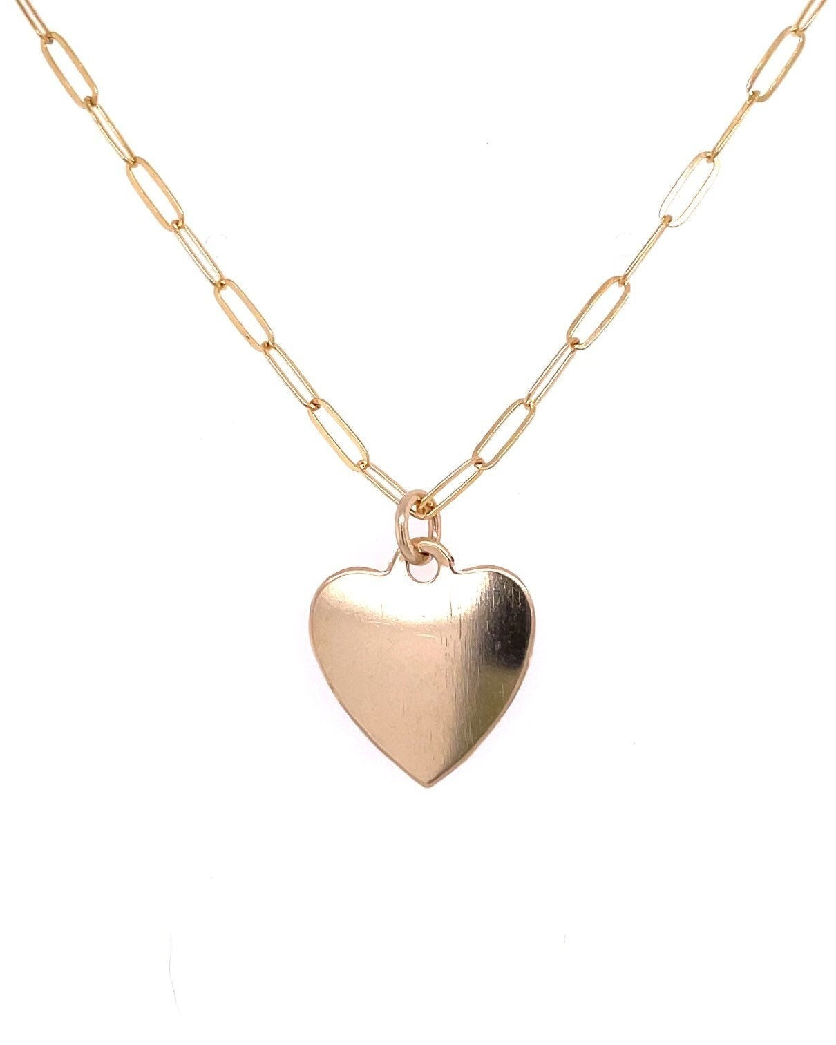 Large Gold Charm Necklace by Hannah May Jewelry