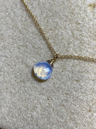 Opalite Gem Drop Necklace Hannah May Jewelry